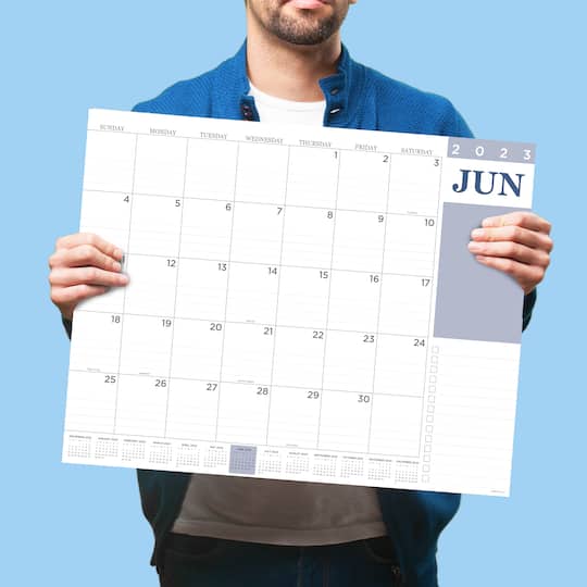 TF Publishing 2023 Professional Large Desk Pad Monthly Blotter Calendar